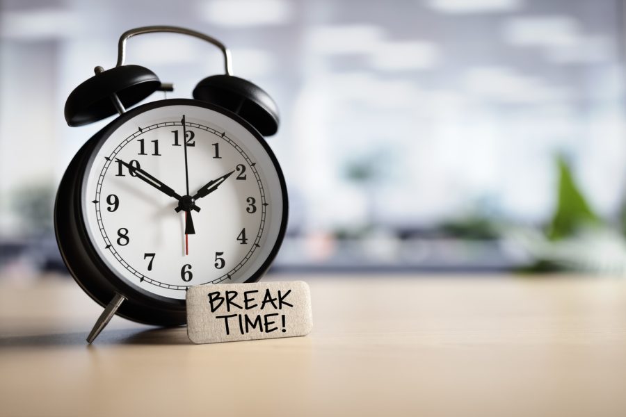 taking breaks